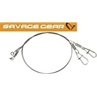 Savage Gear Sedal de titanio para pesca de lucio- 22 cm- 0-5 mm- 20 kg- 2 anzuelos de titanio- para pesca de lucios